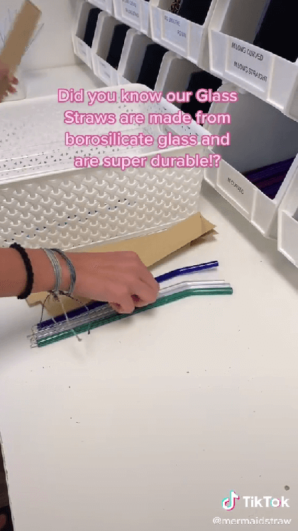 Reusable Glass Straws