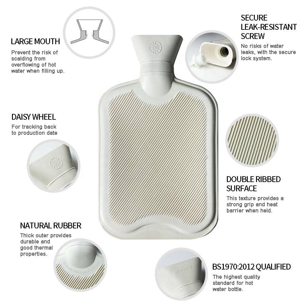 Cute Hot Water Bottle with Cover-Features