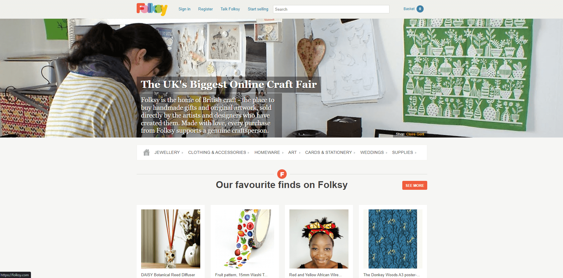 Folksy sites like Etsy