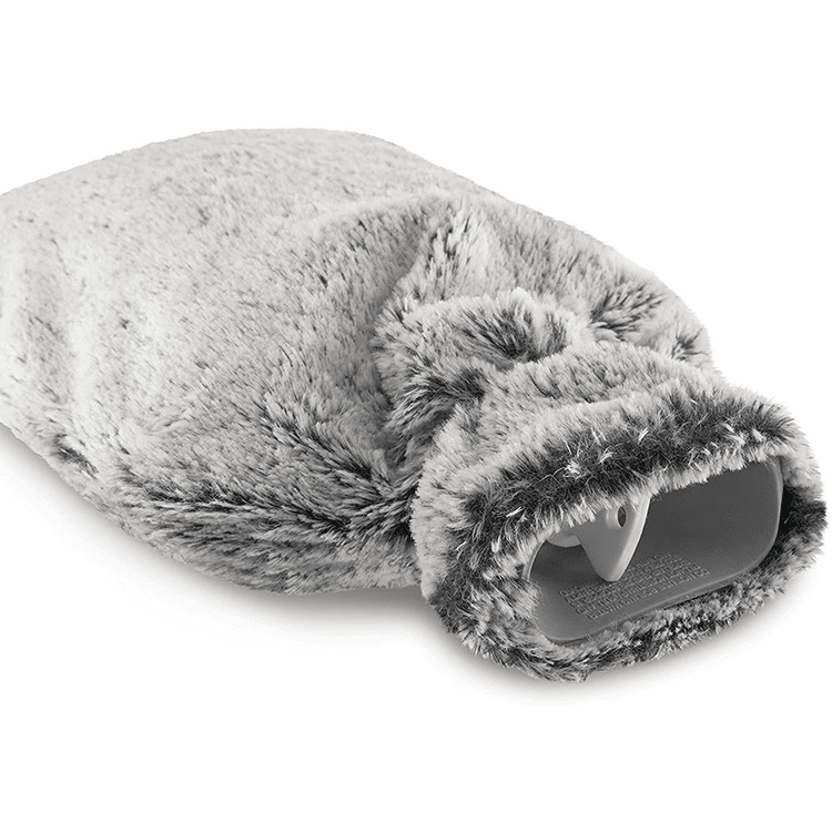 Fluffy Hot Water Bottle-Top View