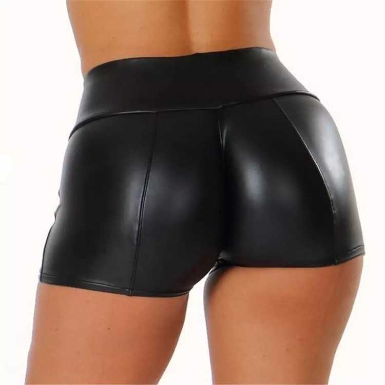 Wholesale Leather Biker Shorts