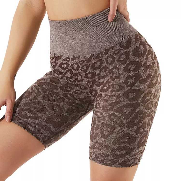 Wholesale Leopard Biker Shorts