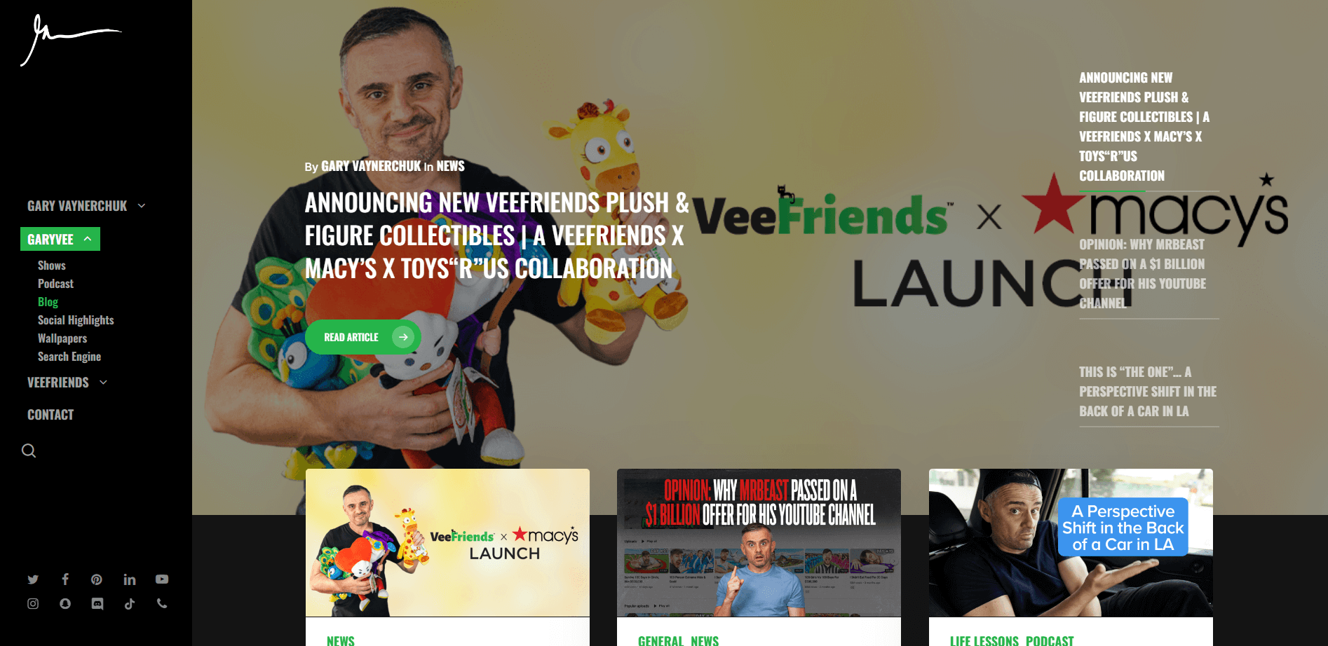 Gary Vaynerchuk’s Blog