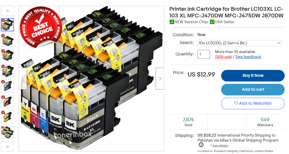 Printer Ink