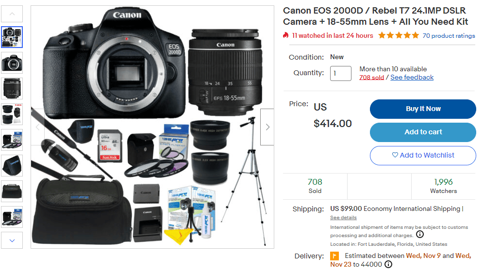 DSLR Cameras