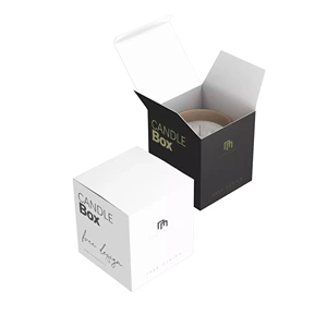 Candle Boxes with Foil Logo