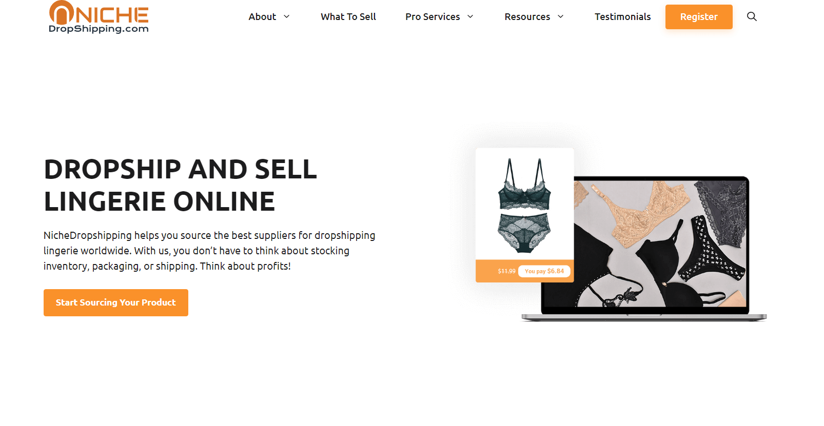 Dropship and Sell Lingerie Online - Dropshipping From China