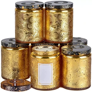 Gold Candle Vessels