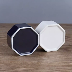 Hexagon Shaped Candle Jars