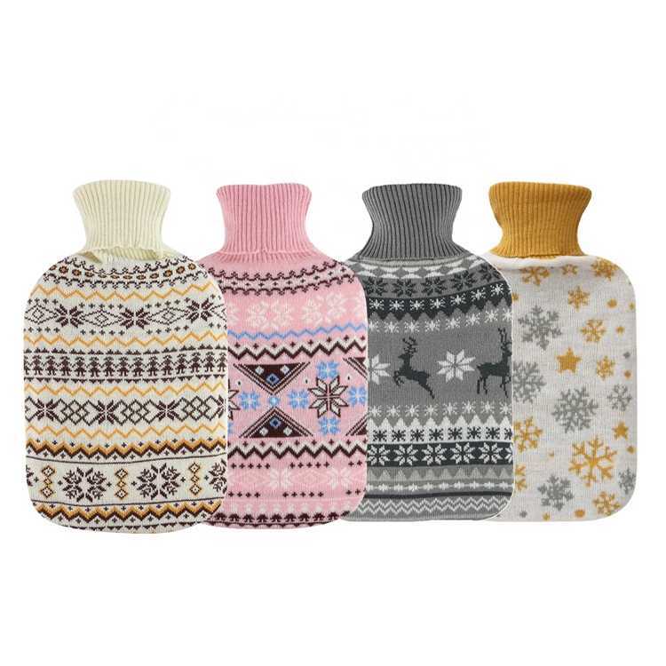 Knitted Cover Hot Water Bottles