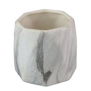 Marble Pattern Ceramic Candle Jars