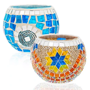 Mosaic Candle Jars