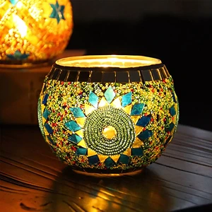Mosaic Candle Jars