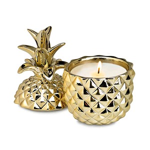 Pineapple Shaped Ceramic Candle Jars