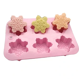 Snowflake Candle Molds