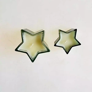 Star Shaped Candle Jars