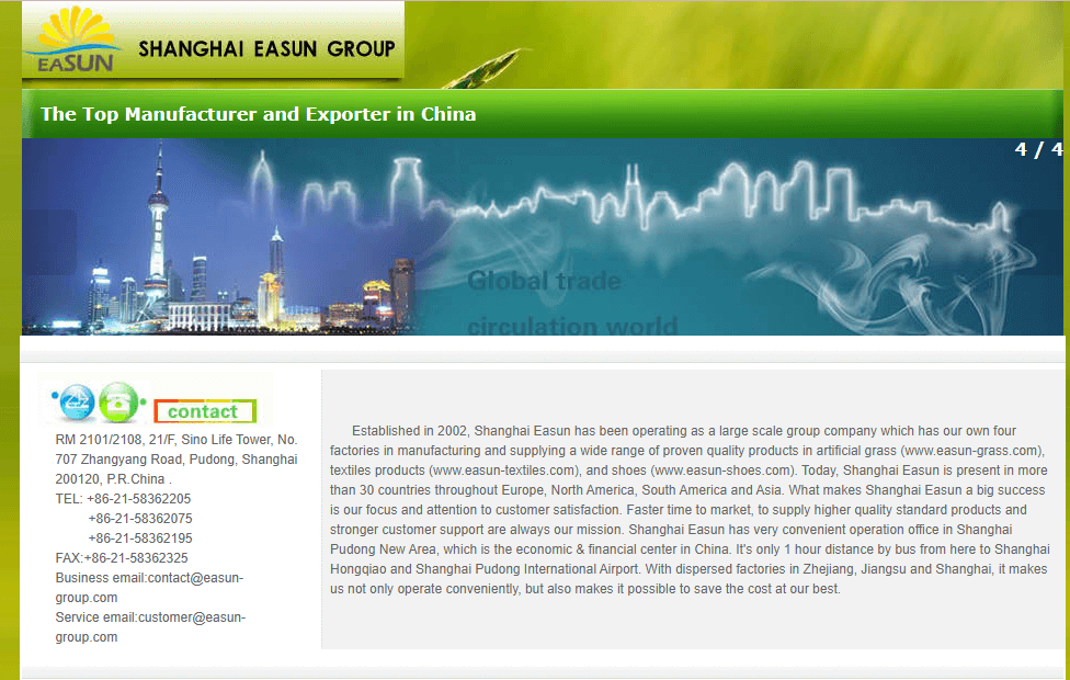 Shanghai Easun Group