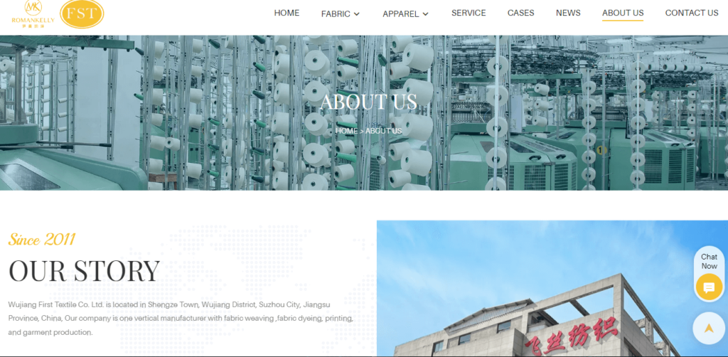 Wujiang First Textile Co., Ltd