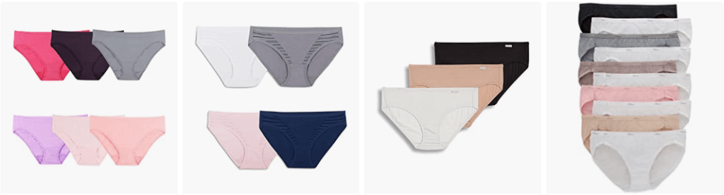 15+ Types of Women's Underwear to Sell