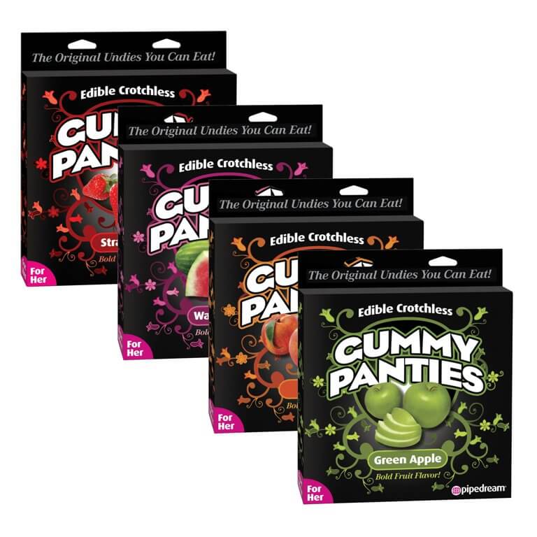 Edible Crotchless Gummy Panties - Watermelon : : Health & Personal  Care