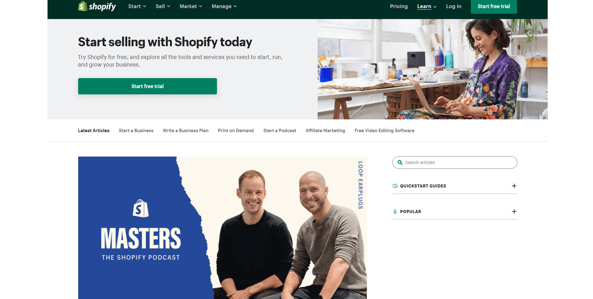 Shopify Masters