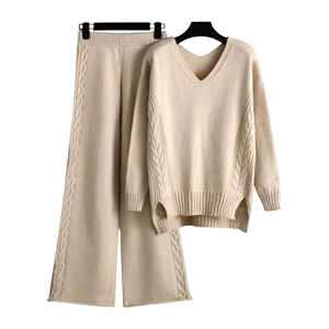 Luxury Knitted Loungewear Set