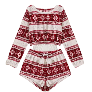 Plus Size Christmas Loungewear Sets