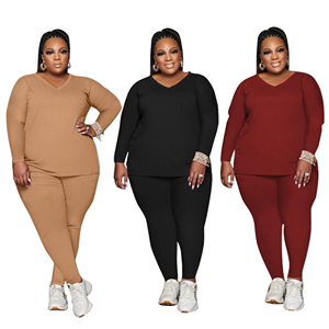 Plus Size Matching Loungewear Sets