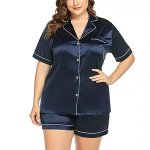 Plus Size Silk Loungewear Sets