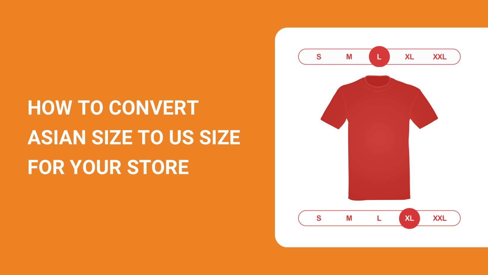 How To Convert Asian Size To US Size For Your Store