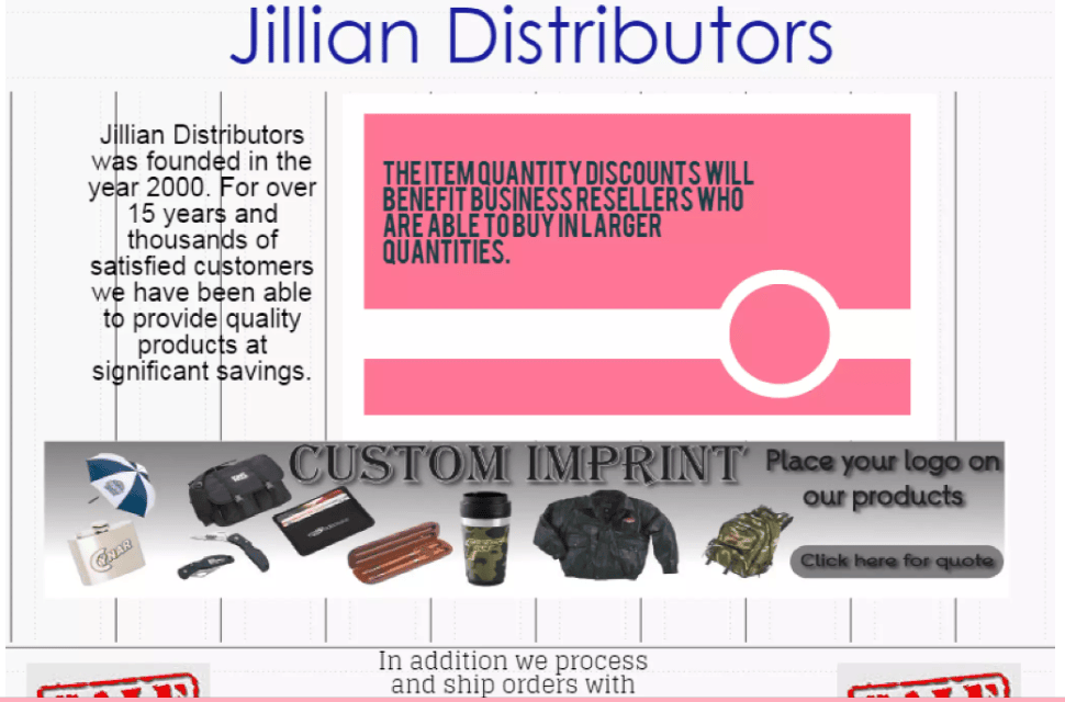 Jillian Distributors