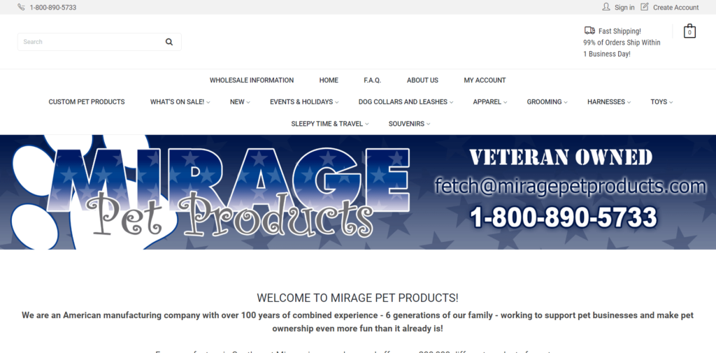 Mirage Pet Products