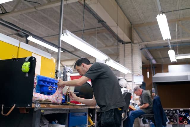 Behind Hoka's manufacturing