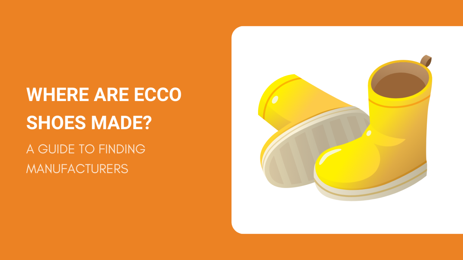 Where Are ECCO Shoes Made? A Guide to Finding Manufacturers