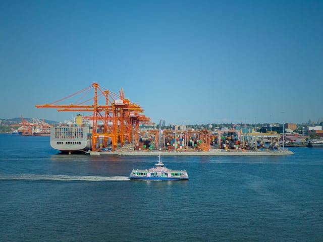 Sea ports in China