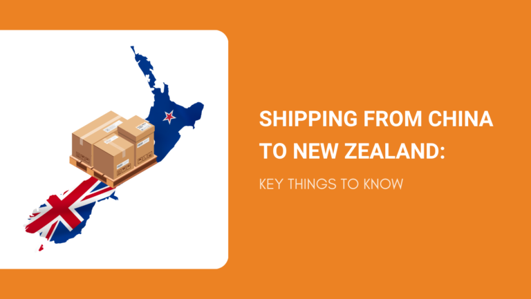 Shipping from China to New Zealand