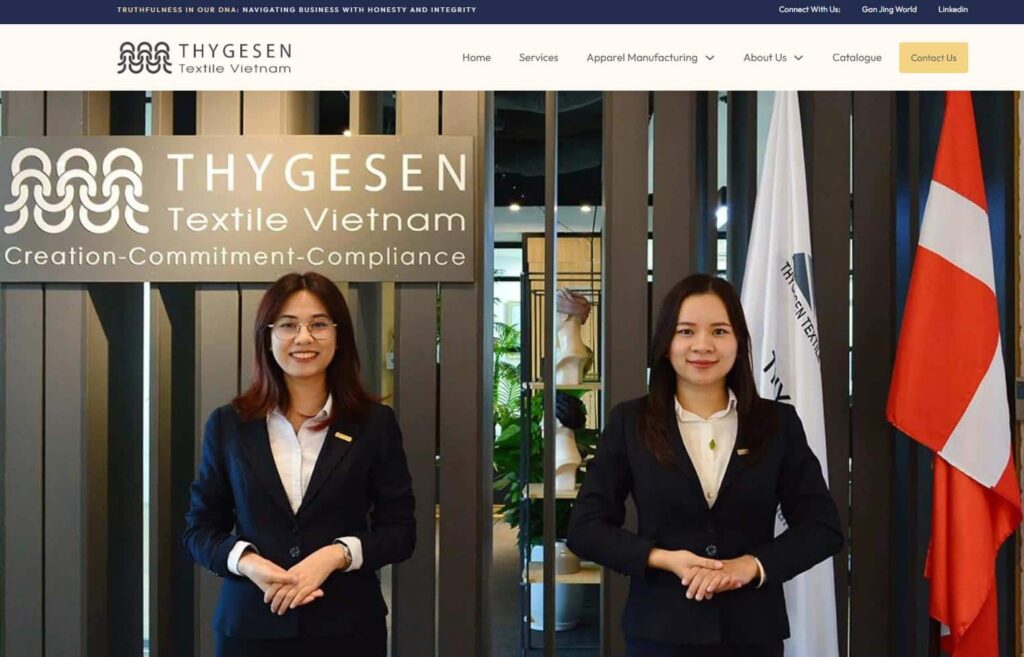 Thygesen Textile Vietnam- A Clothing manufacturer for small orders