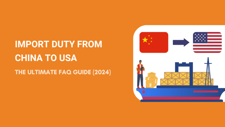 Import duty from China to USA