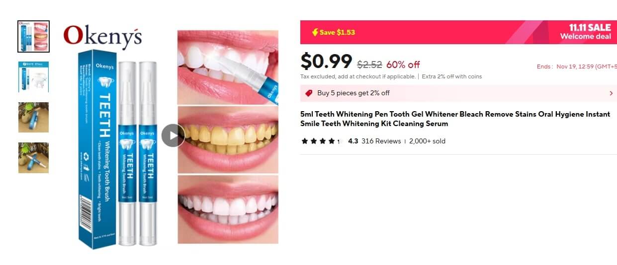 Teeth Whitening Kit