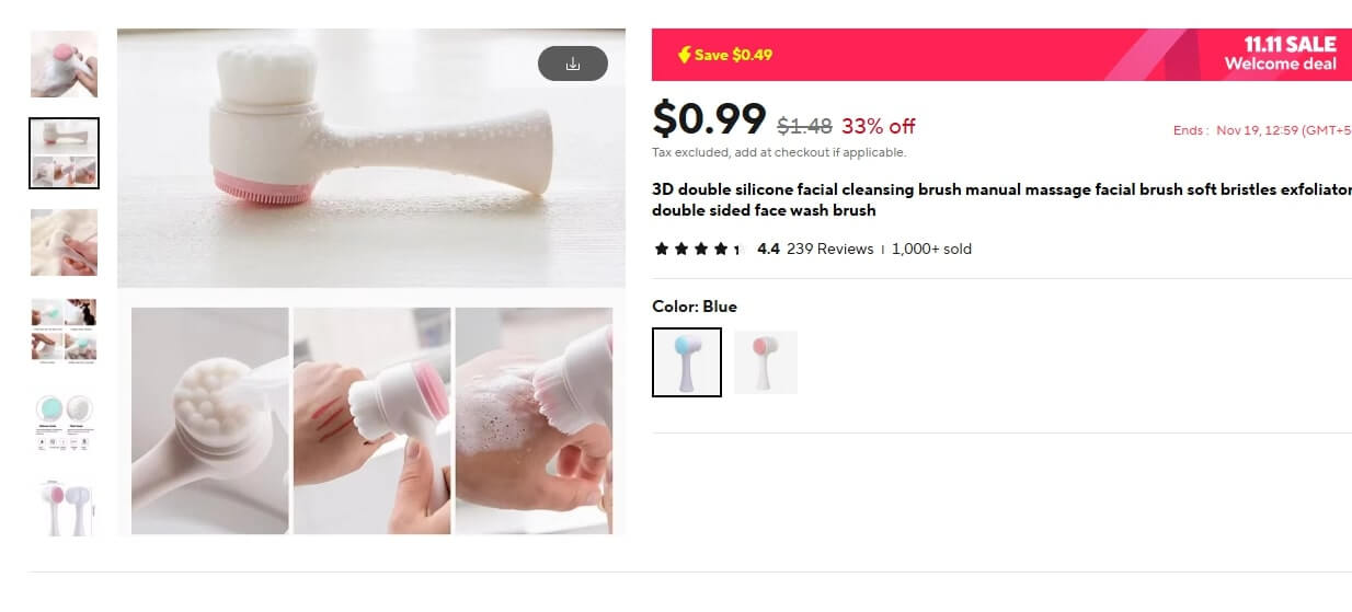 Facial Cleaning Brushes