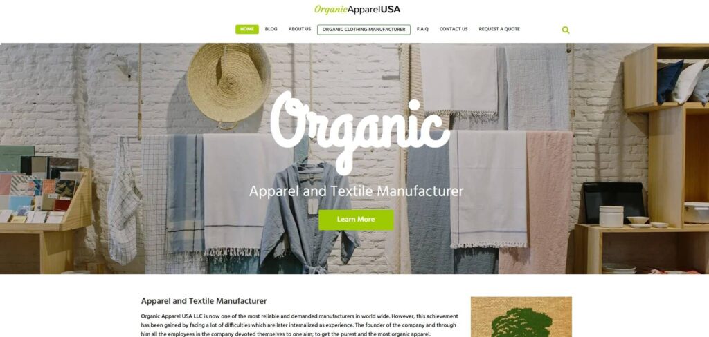 Organic Apparel USA