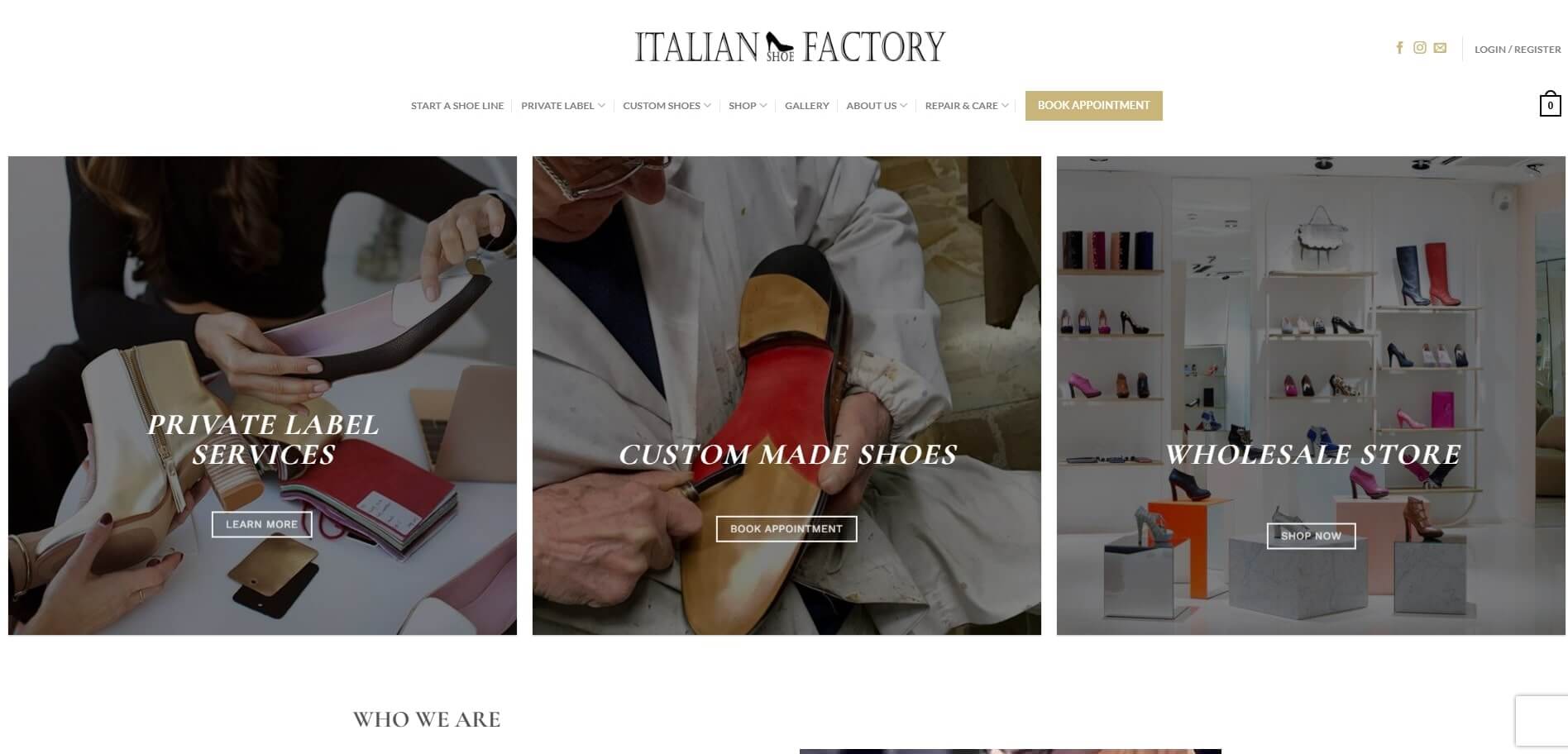 Italian Shoe Factory