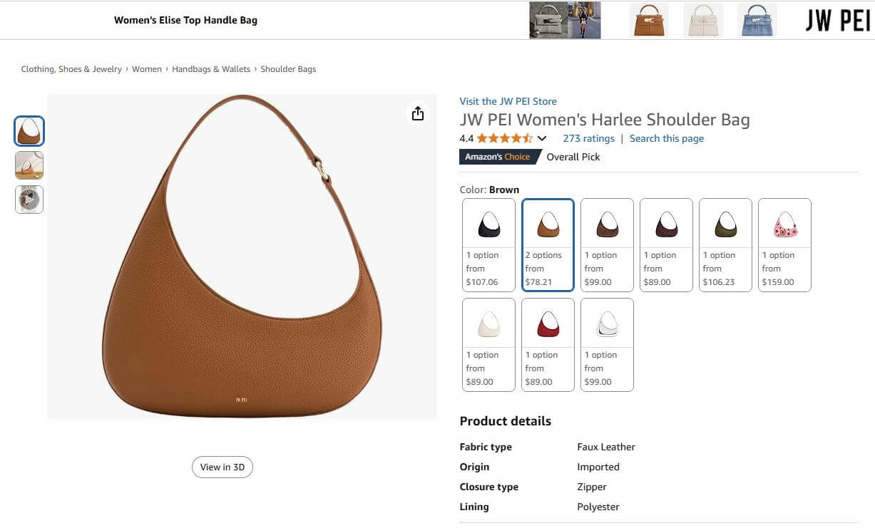 JW PEI Shoulder Bag