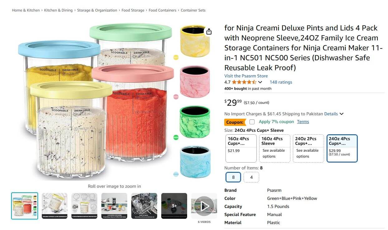 Ninja CREAMi Ice Cream Maker