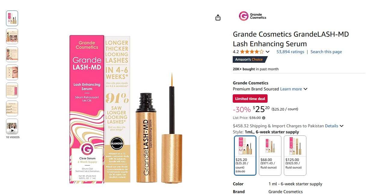 Grande Lash Serum