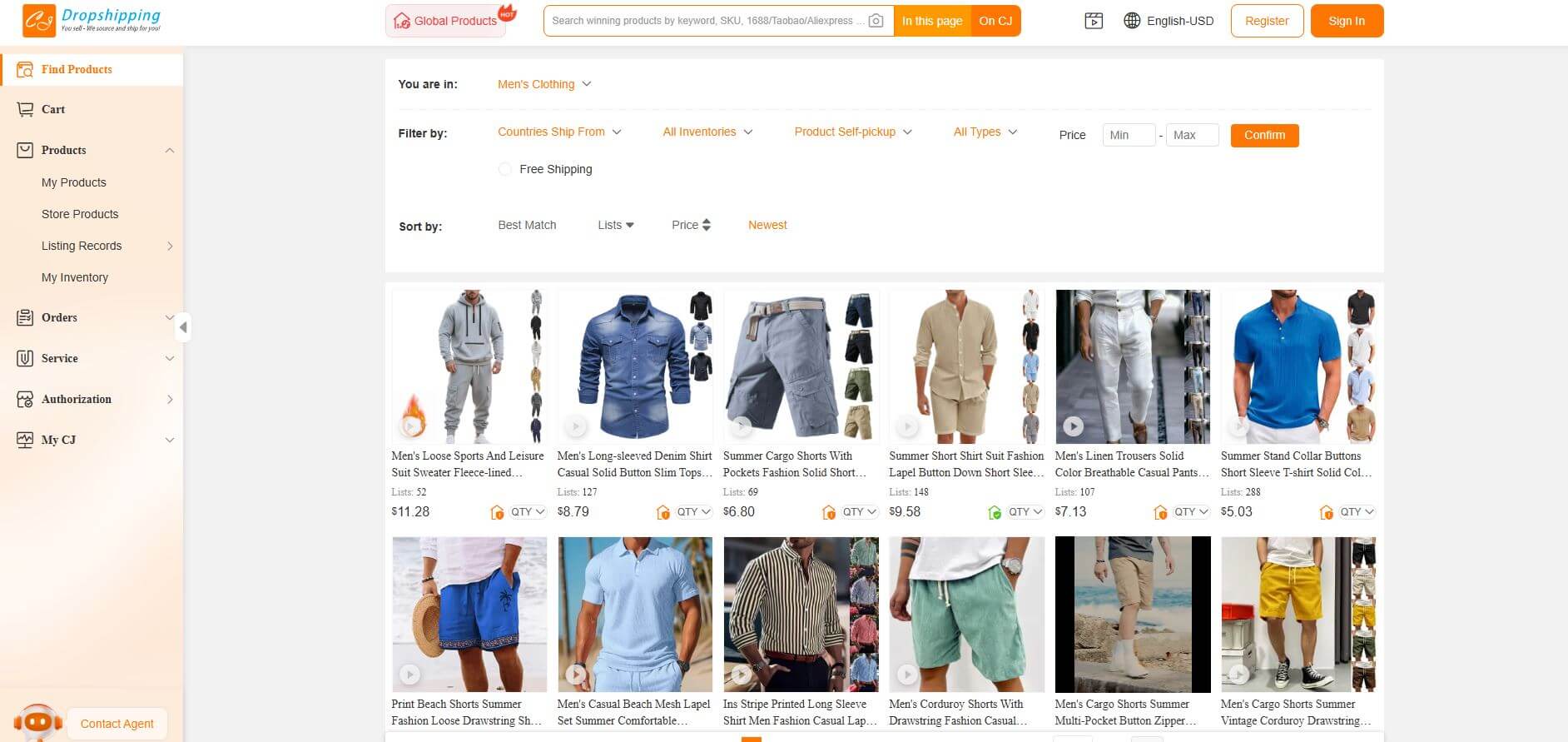 CJdropshipping