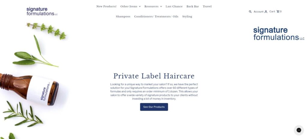 Signature Formulations