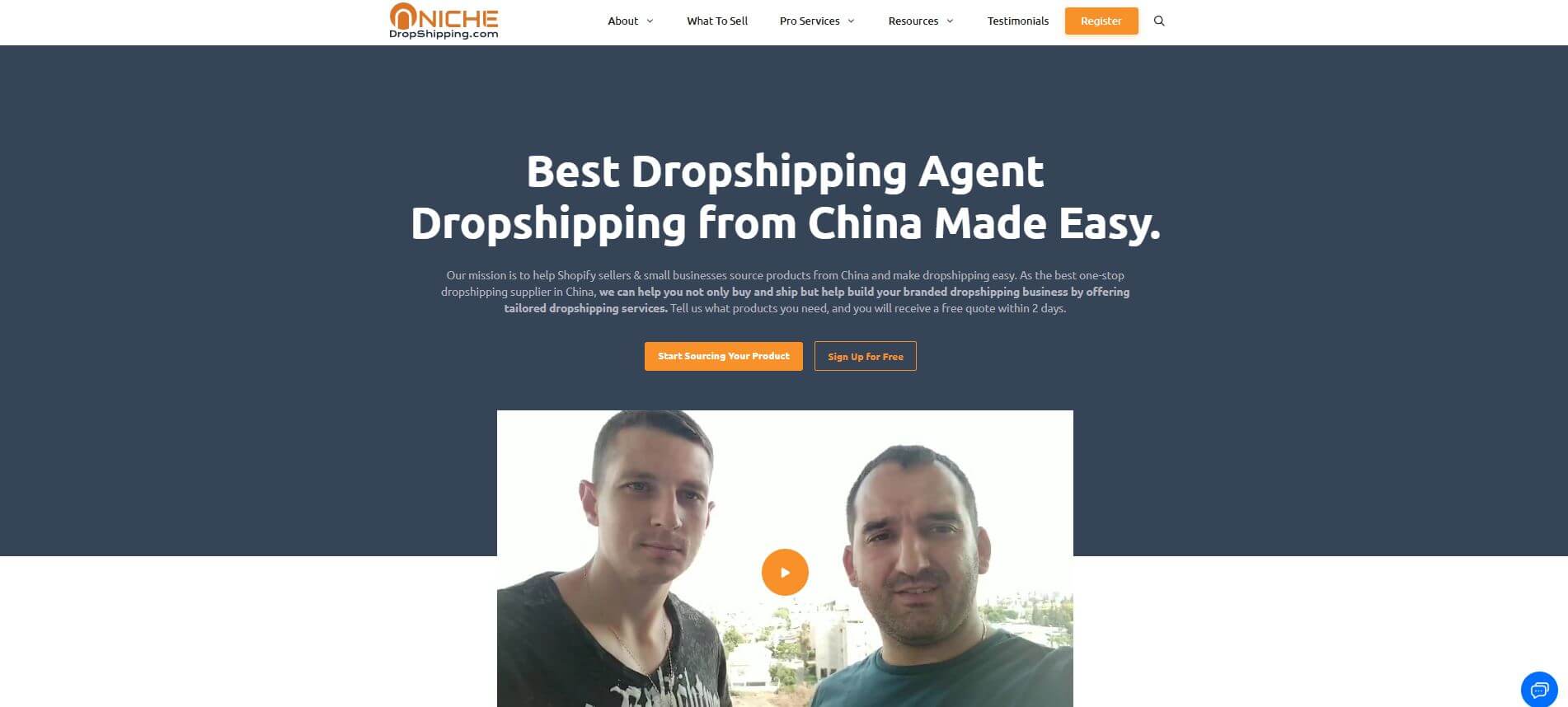 Working with a Sourcing Agent