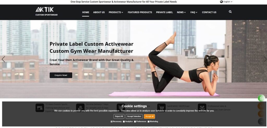 Aktik Custom Sportswear (China)