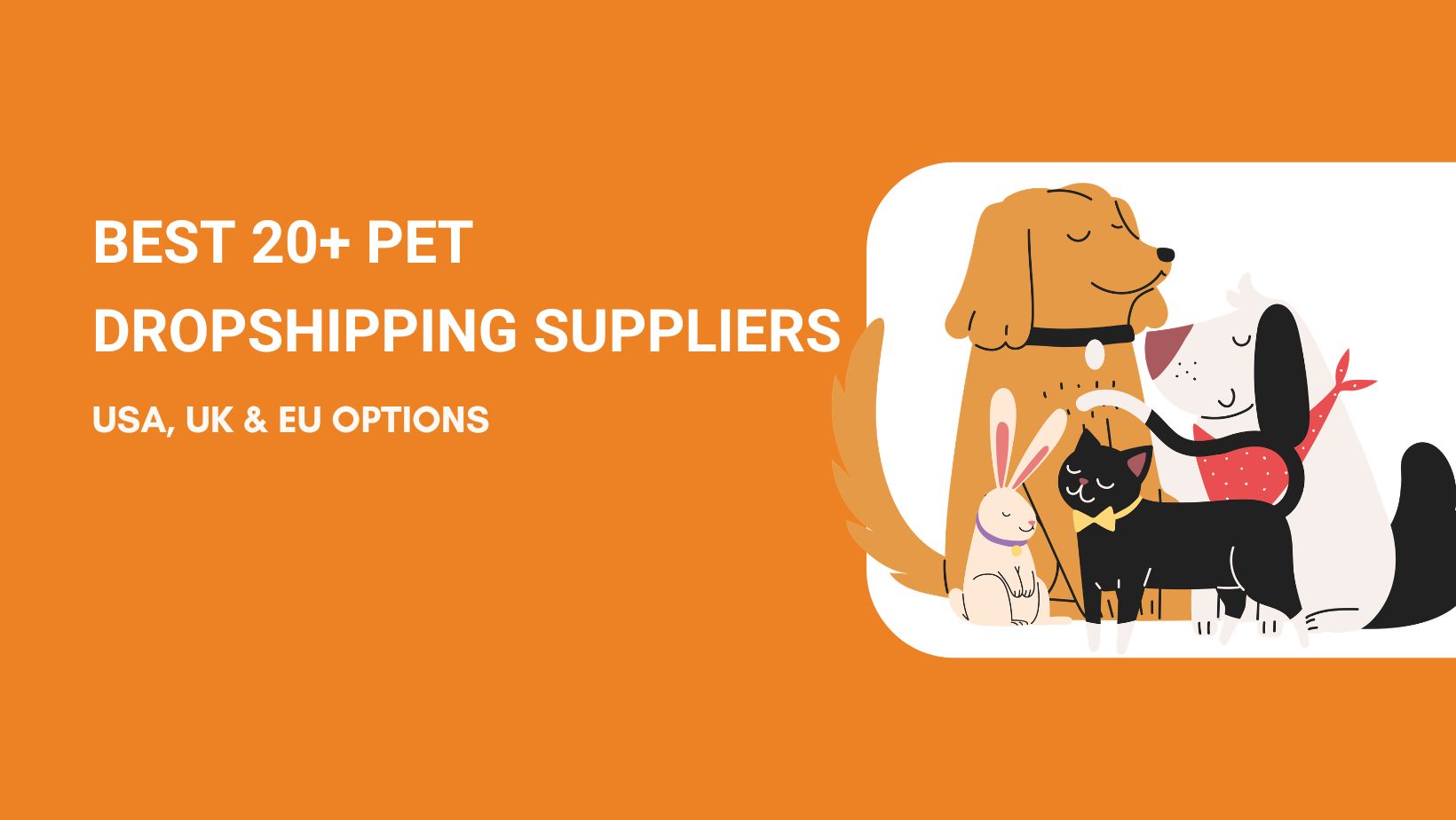 Best 20+ Pet Dropshipping Suppliers